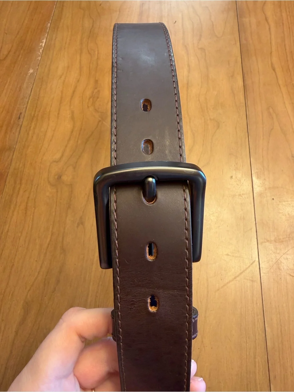 Brown Genuine Leather Belt